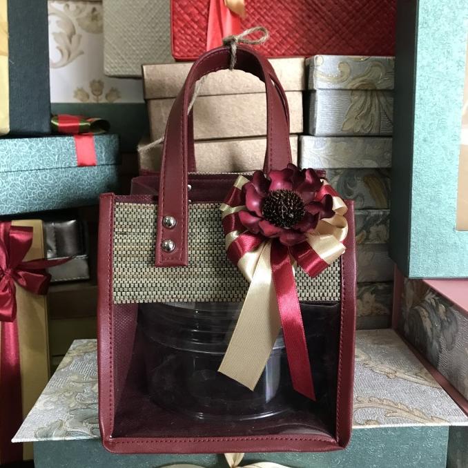 

Tas Hampers Mendong untuk Toples/Tas Parcel/Tas Hampers kue kering