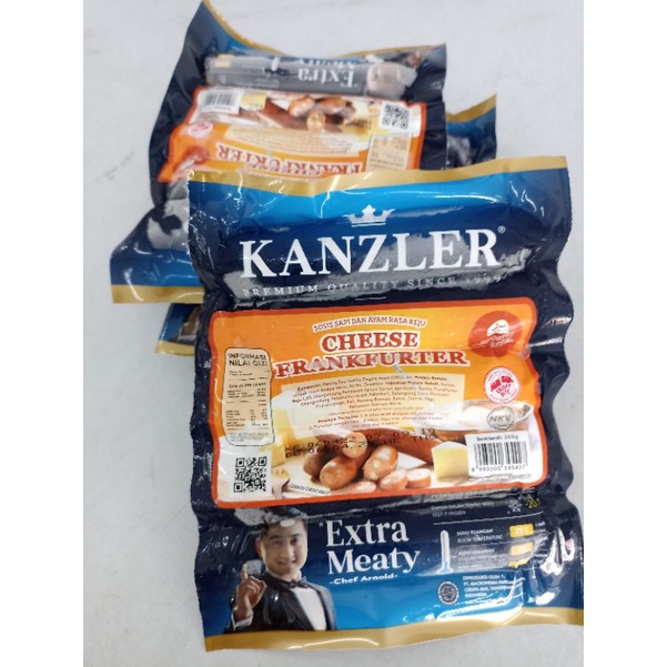 

Kanzler Cheese Frankfurter 300gram