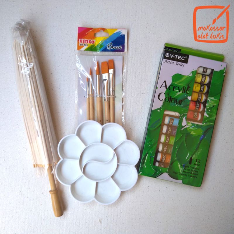 

Paket Melukis Payung Kertas
