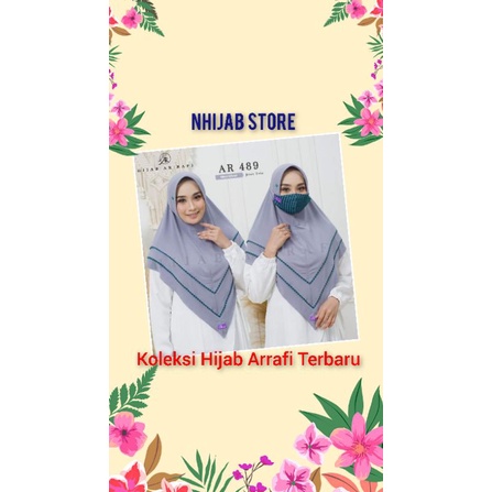 AR489 HIJAB INSTAN KERUDUNG BERGO KHIMAR ELZATTA