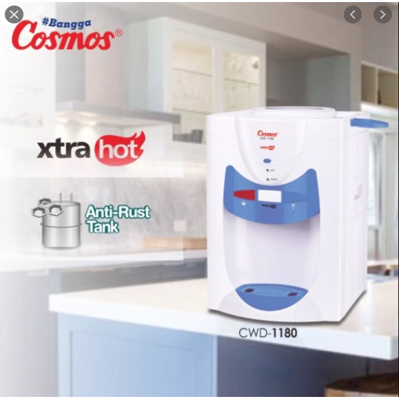 (PENGIRIMAN KHUSUS OJEK ONLINE) Dispenser Cosmos EXTRA HOT, Hot dan Normal CWD 1180