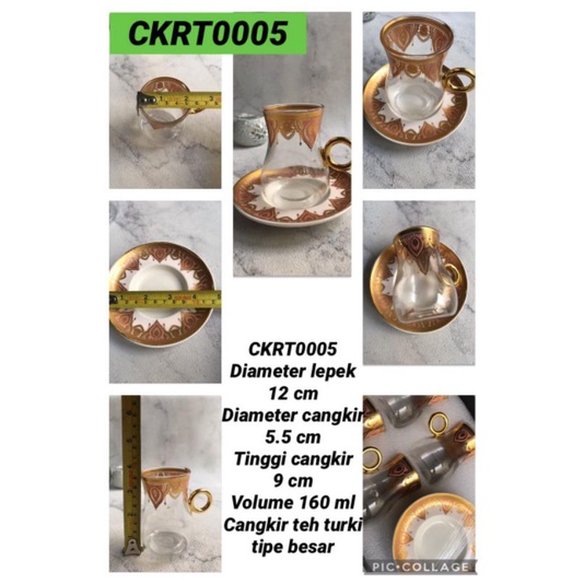 cangkir turki / cangkir teh