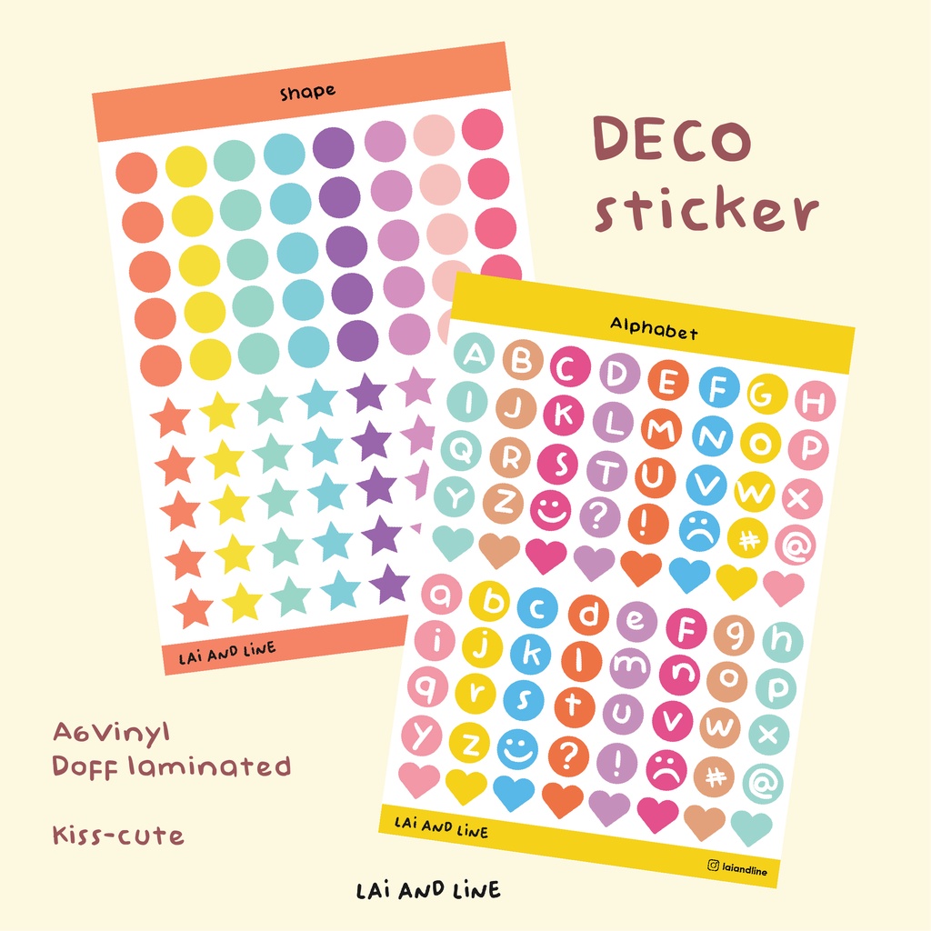 

Sticker decorative journaling