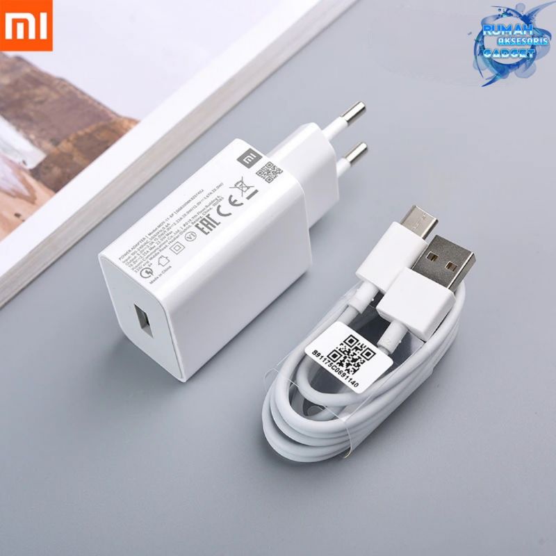 Charger Xiaomi redmi Mi 11 Original Micro USB support turbo fast charging pengisian daya cepat 27 watt