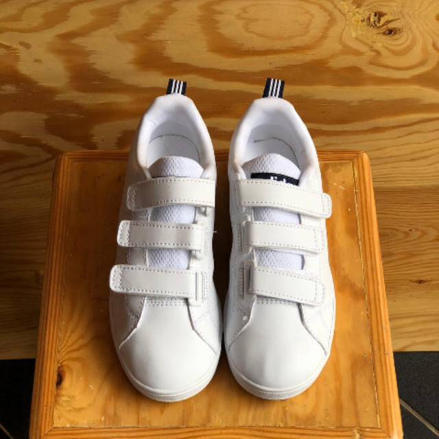 ADIDAS NEO ADVANTAGE VELCRO WHITE NAVY