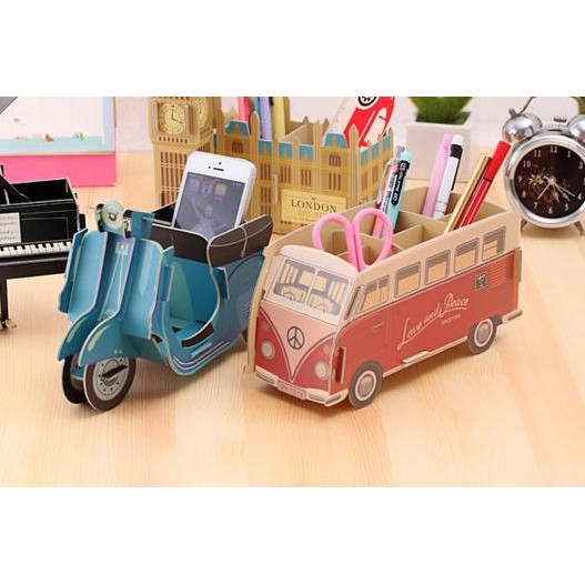 

✵ tempat menaroh pensil atau alat tulis kreatif - HHM225 - Mobil ➲