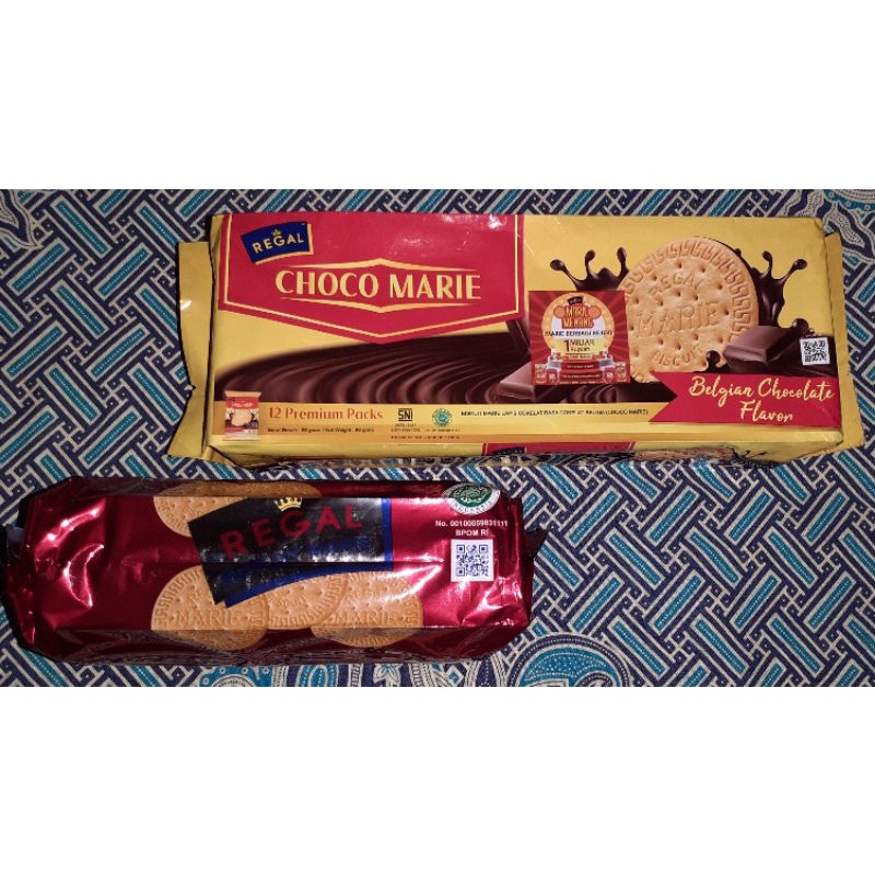 Jual REGAL Marie Biscuit 230gr , Regal Choco Marie Belgian 96gr ...
