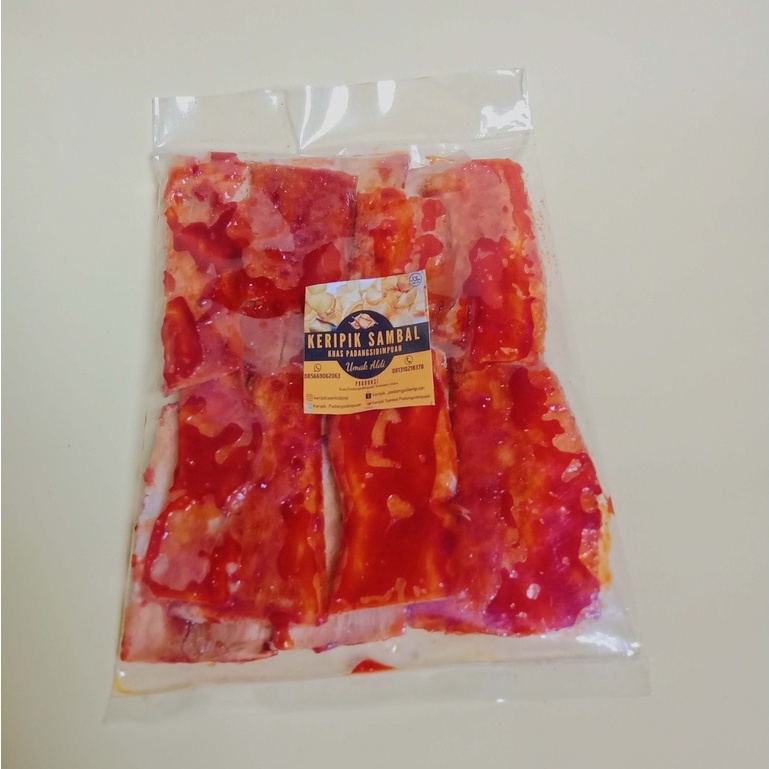 

Keripik Sanjai Besar/Keripik Balado Khas Minang