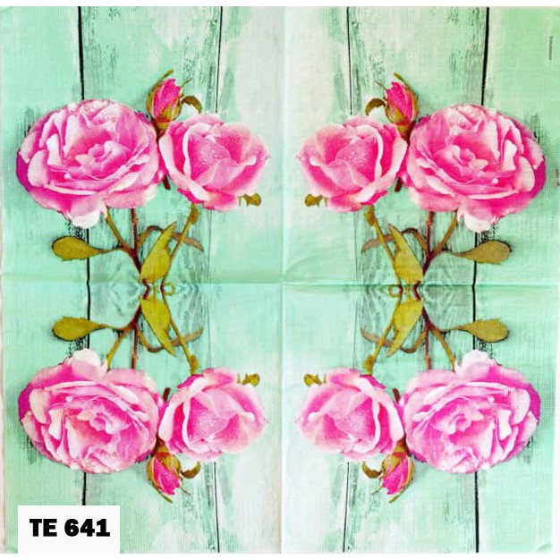 TISU NAPKIN DECOUPAGE EROPAH 33X33 CM TE  641 TTS