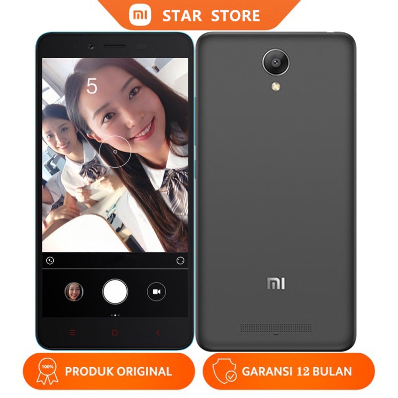 [Baru] &quot;Xiaomi Redmi Note 2 Ram 2GB Rom 16&amp;32GB&quot; | HP Handphone Xiaomi Redmi 2 New Helio Mediatek 4G Dual Sim Android Smartphone redmi2 redminote2 hp android murah hp xiaomi murah hp redmi murah Garansi 1 Tahun