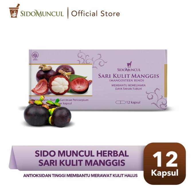 Jual Produk Alam Sido Muncul Herbal Sari Kulit Manggis Strip 12 Kapsul Antioksidan Original 9187