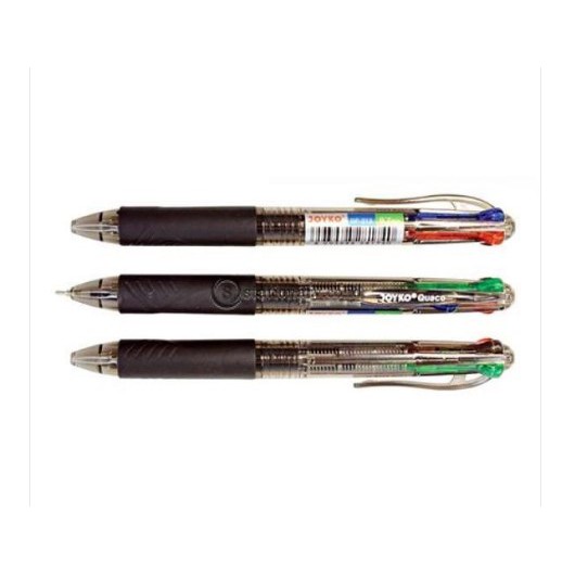Joyko Ballpoint 4 Warna Quaco BP-213