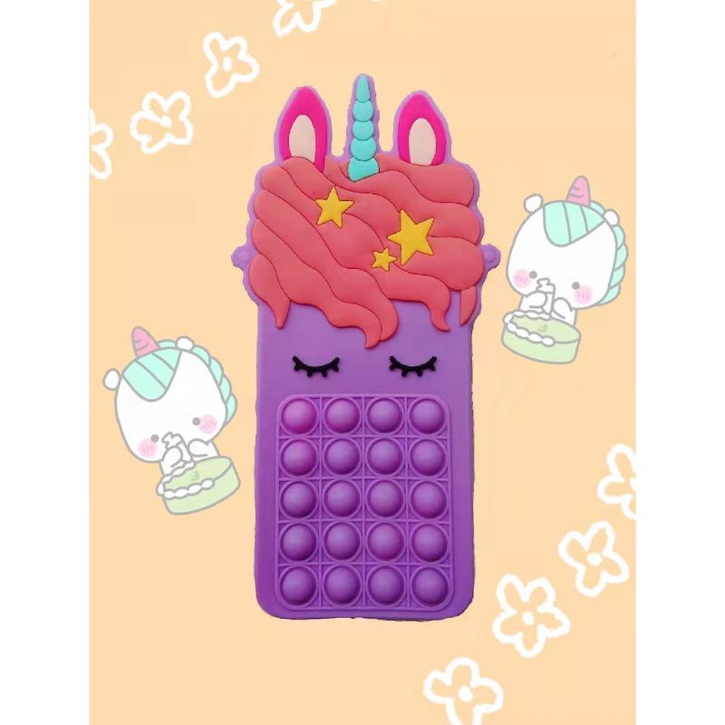 TAS ANAK PONY POP IT JELLY/ NEW SLING BAG POP IT MUAT HP-LILAC MUAT HP