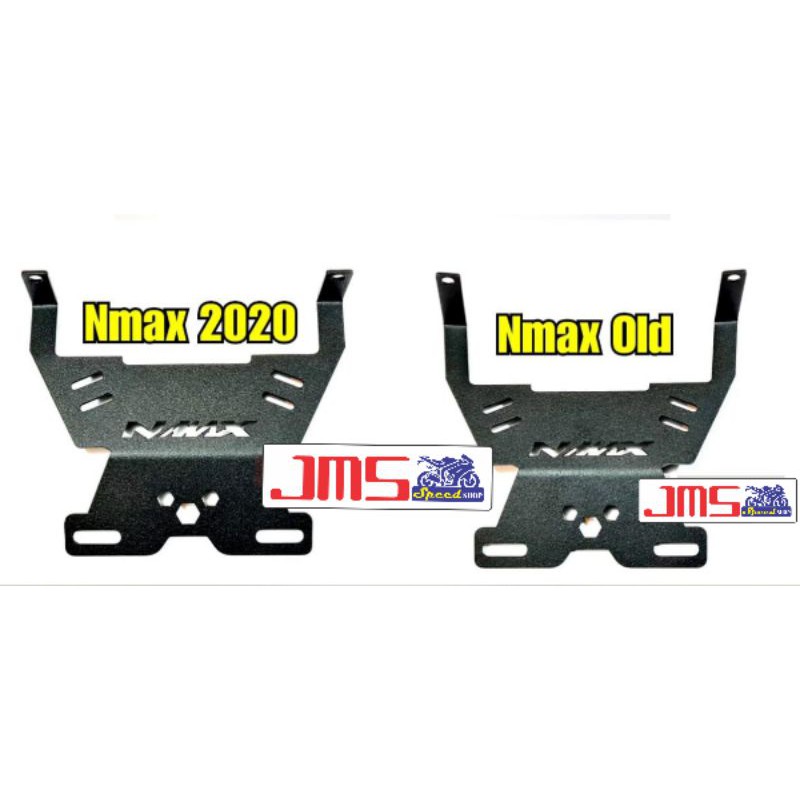 breket plat nomor kumis yamaha nmax lama dan yamaha nmax new 2020 pnp