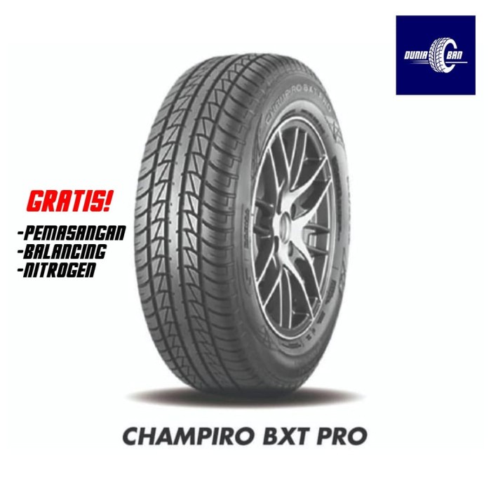 s02110c Ban Mobil Avanza Livina Freed Gt Radial Champiro Bxt Pro 185/65 R15 Nh2050N