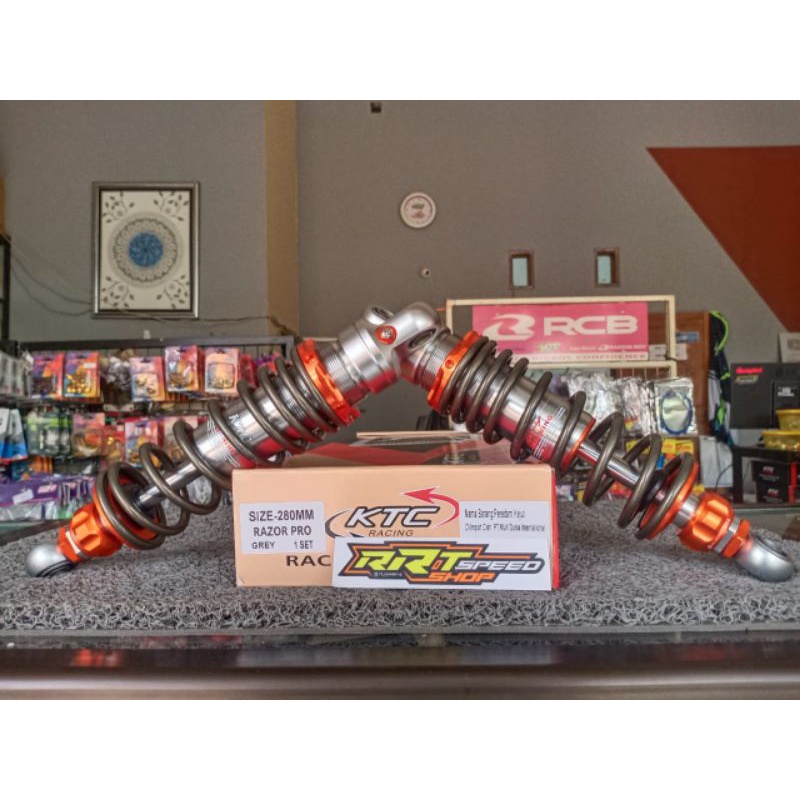 Shock KTC racing RAZOR PRO click for bebek 280mm