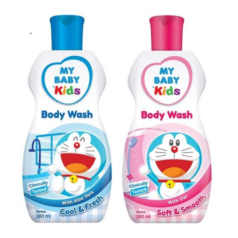 My Baby Kids Body Wash Refill Pouch Bottle - Mybaby Sabun Mandi Anak Botol 180ml My Baby Sabun Mandi Anak Kemasan isi ulang 200ml