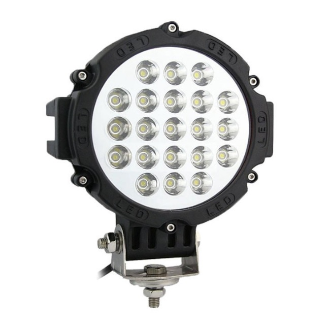 Lampu LED Sorot Tembak Cree 63W 21 Titik Mata 63 Watt Motor Mobil Jeep Worklight 63Watt W63 Offroad