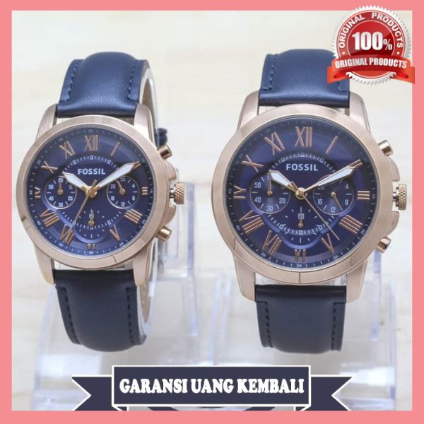 Jam Tangan Couple Fossil Chrono Aktif Premium Terbaik