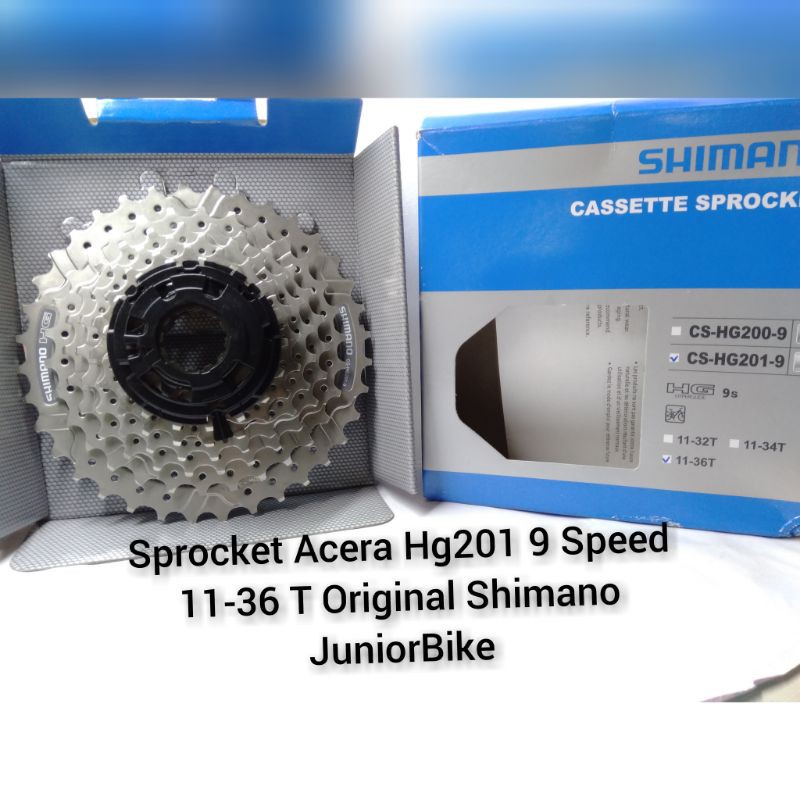 SPROCKET ACERA 9 SPEED 11-36 T