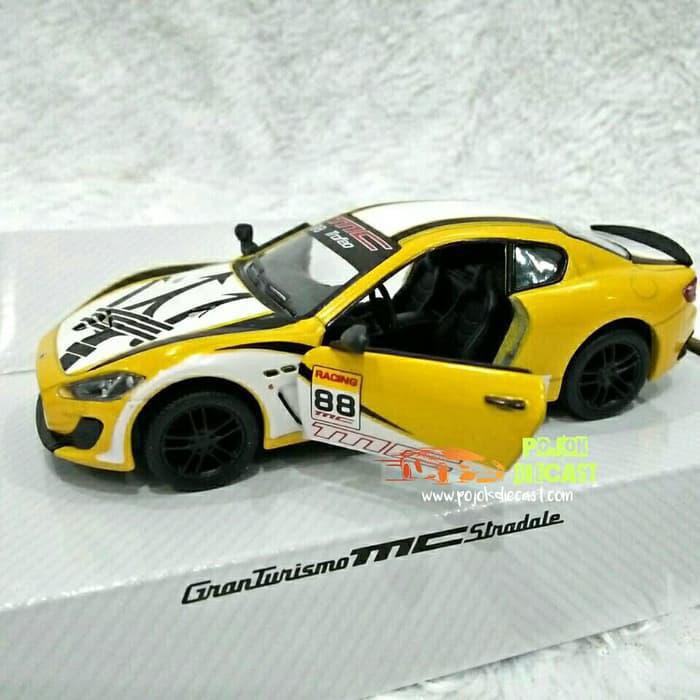 GRANDTURISMO MC STRADALE PRINT (KUNING) Kinsmart Miniatur Mobil Sport