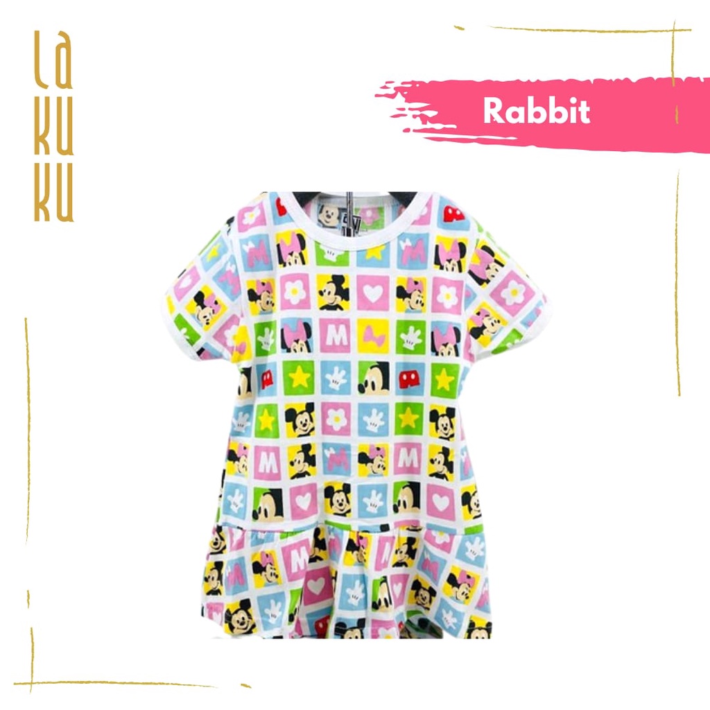 Lakuku - Ruffle Tee LK Cozy is Good Atasan ruffle Baju Anak size 2 - 12