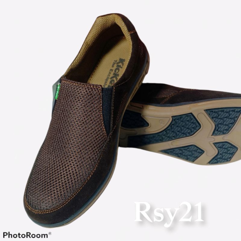 Sepatu Pria Casual Slip On Kerja Murah