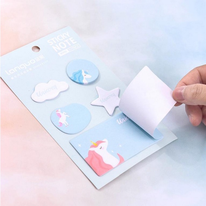 

STICKY NOTES UNICORN MEMO TEMPEL MODEL LUCU