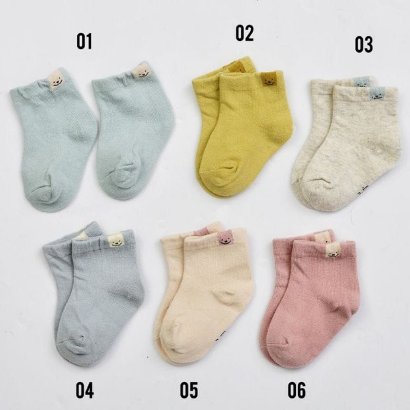 TAFBABY Kaos Kaki Bayi Cotton Polos Baby Shoes Balita