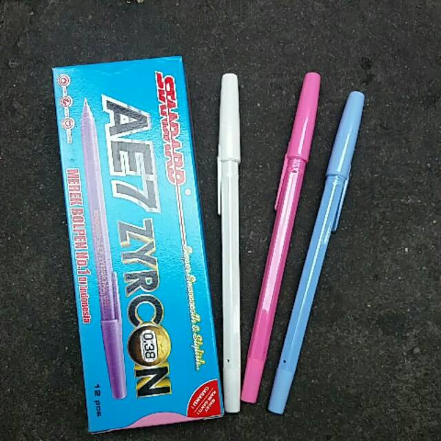

Pulpen standard AE7 ZICRON 0,38mm 12 pcs