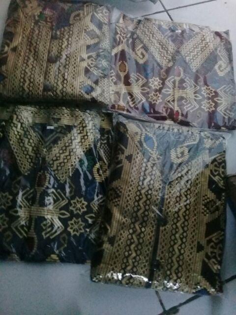 Gamis Syari Atasan Couple Sarimbit Batik Ramadhani Gayatri Prada