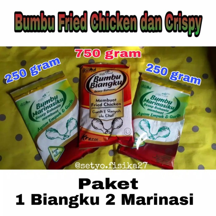 

Spesial Promo - Paket 1 Biangku 2 Marinasi
