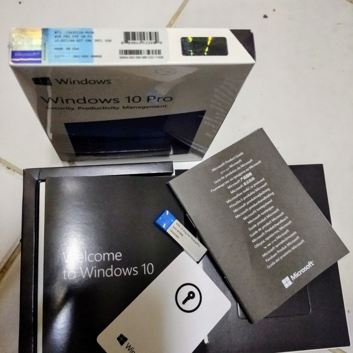 TERLARIS windows 10 pro fpp original windows 10 home windows pro 10 - Pro