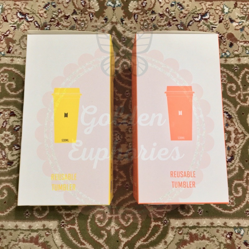 Jual BTS Official Pop-Up Reusable Tumblr Permission To Dance ( PTD ...