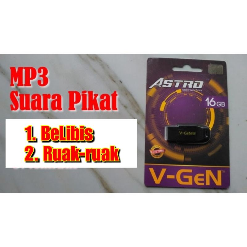 KOLEKSI MP3 SUARA PIKAT BURUNG BELIBIS DAN RUAK RUAK