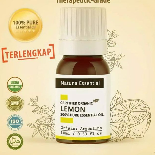 Natuna Essential Oil - Bergamot/Lemon/Roman Chamomile 10ml