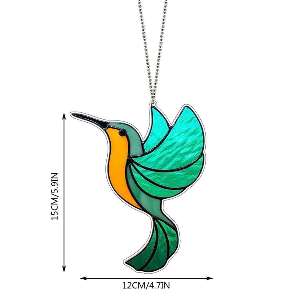 Top Hummingbird Wind Chime Kerajinan Kreatif Hadiah Dekorasi Halaman Gantung Liontin