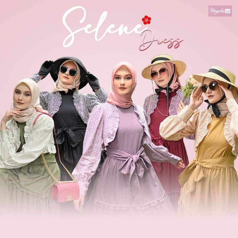 SELENE DRESS BY ESME DAILY / ESME DAILY / GAMIS KEKINIAN / GAMIS TERBARU