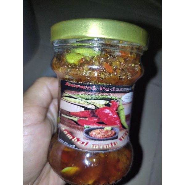 

Sambel Pete Mercon 200gram
