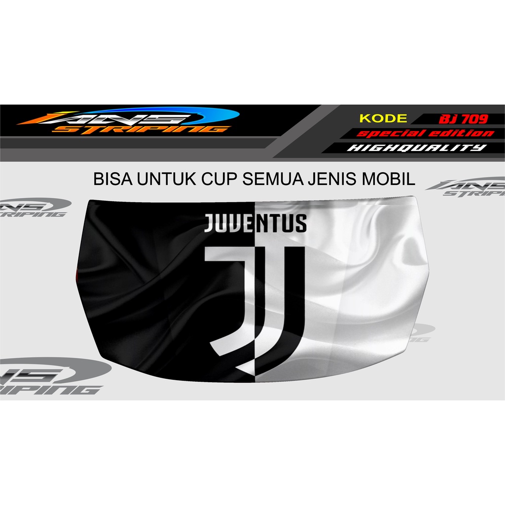 STICKER KAP MOBIL BRIO, AGYA, JAZZ, AVANZA, INOVA / DECAL STIKER CUP KAP MOBIL / STIKER KAP MESIN