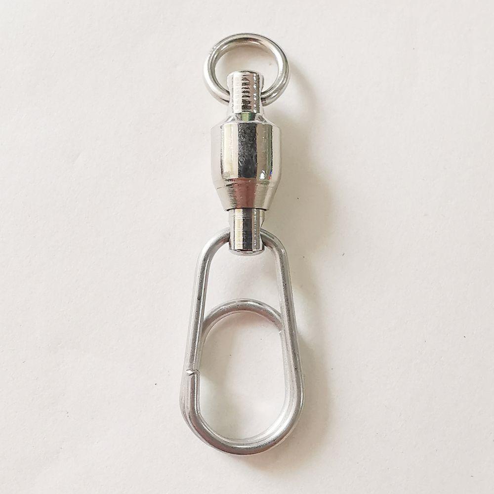 Lanfy Oval Split Rings 10pcs Aksesoris Memancing Alat Pancing Jig Rolling Swivel 8-bentuk Ring Lure Connector