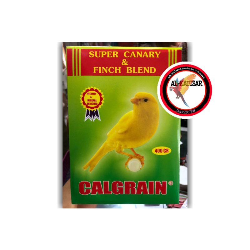 CALGRAIN PAKAN BURUNG IMPORT PAKAN KENARI BERVITAMIN PAKAN BURUNG KENARI IMPORT ORIGINAL
