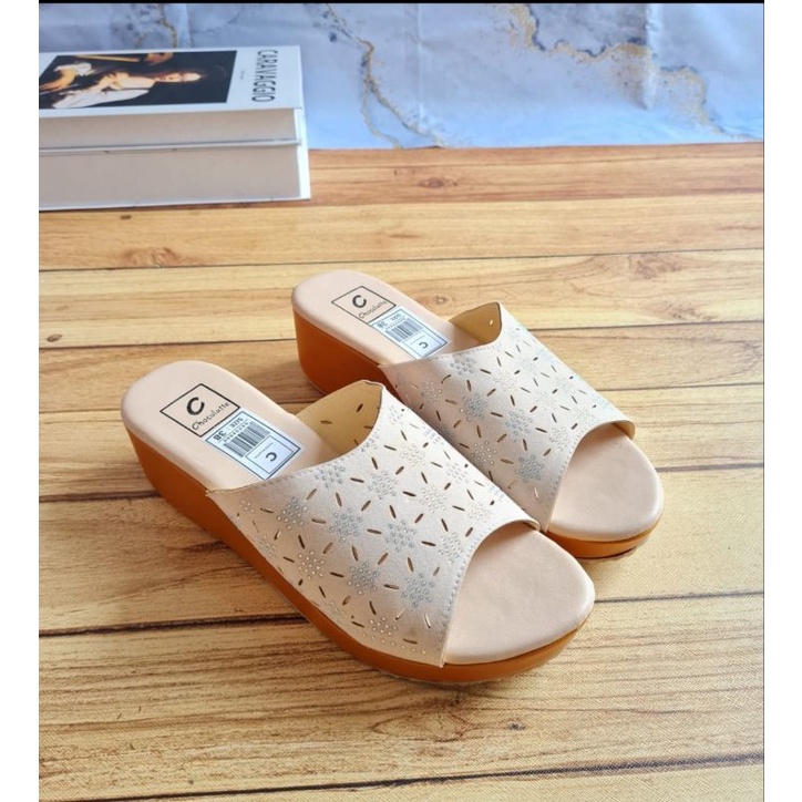 ABBUSHOES NN 29 wedges presan kokop meriana sol karet 5cm