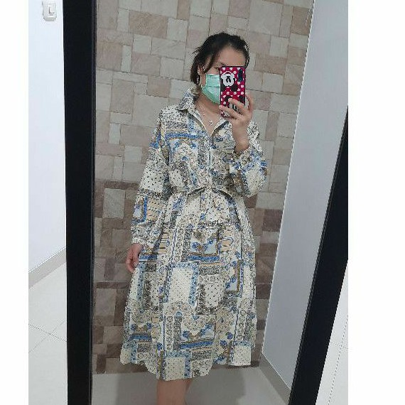Midi Dress Etnic Bangkok / Tunik Batik