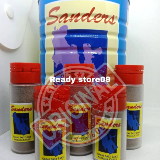 ARTEMIA SANDERS BIRU ukuran 10GRAM