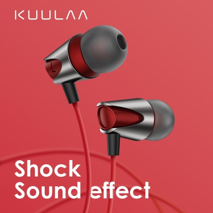 KUULAA 3.5mm Jack Mini Stereo Earbuds