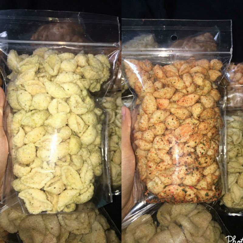 

kerupuk bumbu aneka rasa pedas asin daun jeruk purut