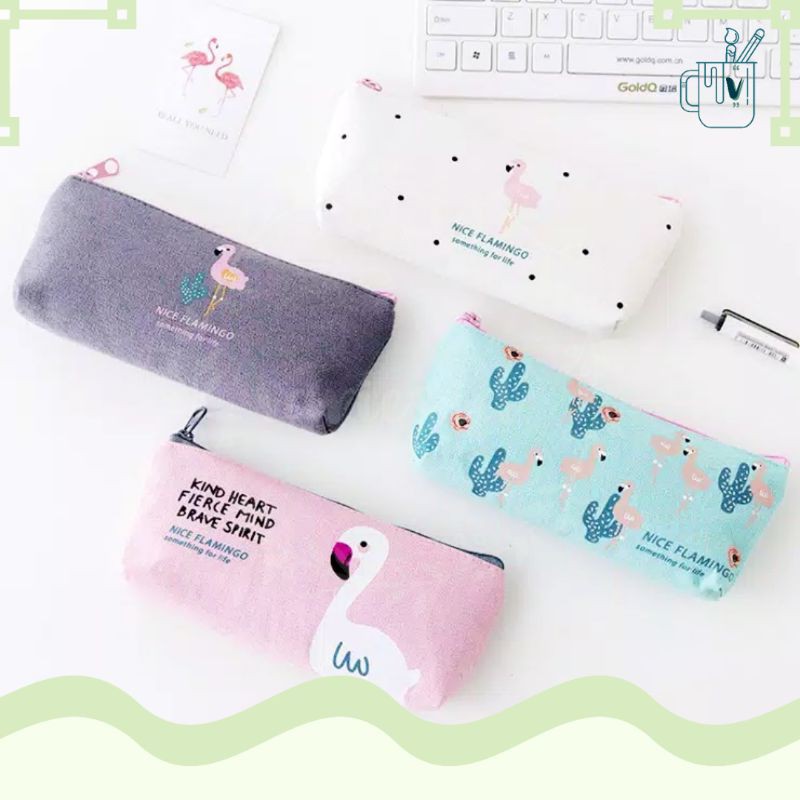 

Tempat Pensil | Kotak Pensil | Pencil Case Flamingo
