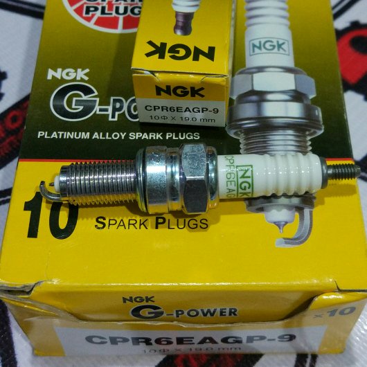 BUSI RACING NGK G POWER CPR6EAGP-9 PLATINUM Karisma Beat Vario Blade