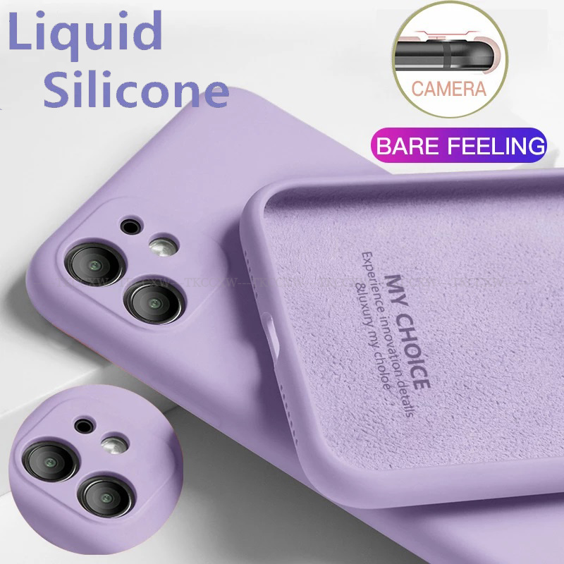 Soft Case Silikon Warna Permen Polos Untuk Xiaomi Poco F3